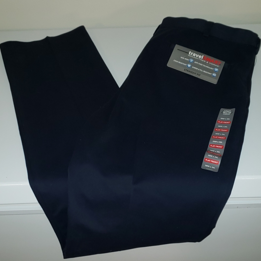 Men's Navy Dress Pants